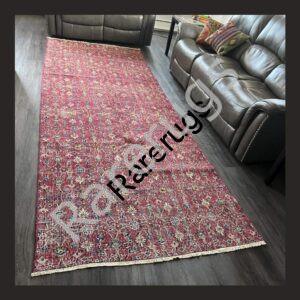 NO Fa Vintage Turkish Isparta Runner 12.5x4.75