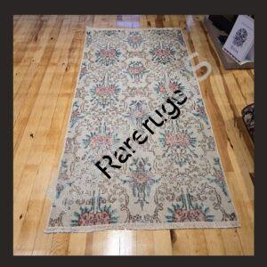 NO10a Vintage Turkish Isparta Rug 6x3